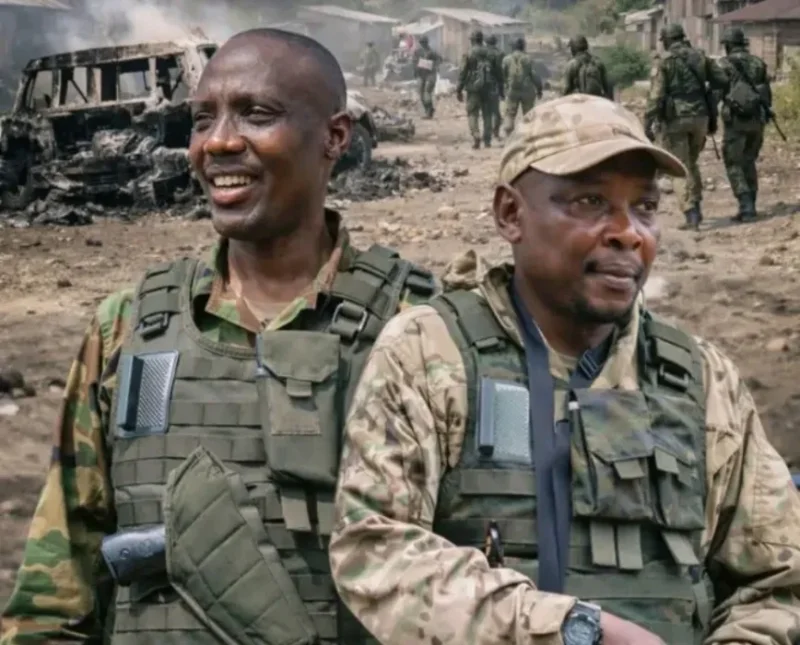 Drone yishe Lt. Col. Willy Ngoma yahitanye n'abandi bantu 9, Maj. Gen. Sultan Makenga ararusimbuka